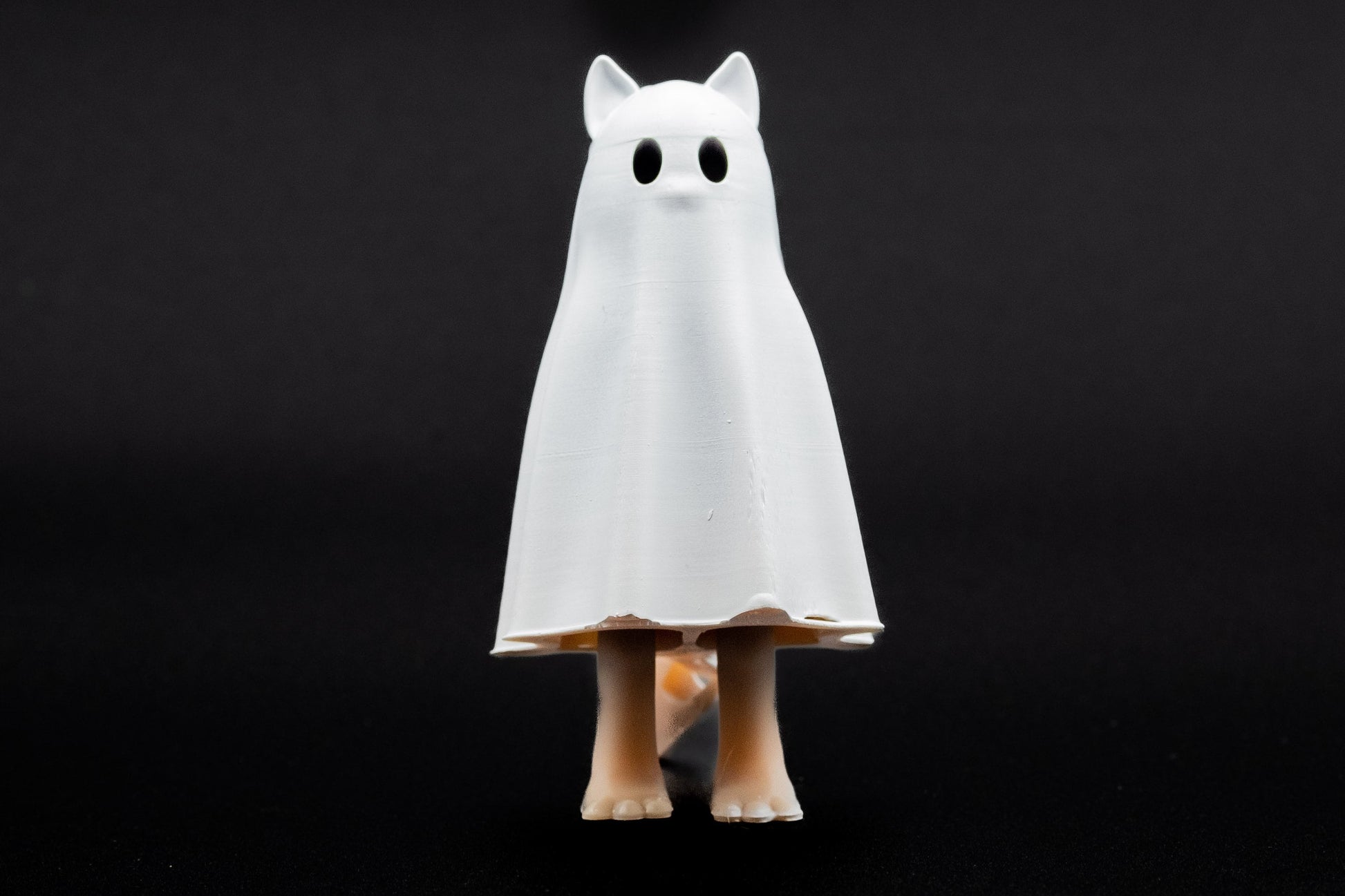 Squeekers The Cat Ghost with Posable Legs - Safety Third Studios